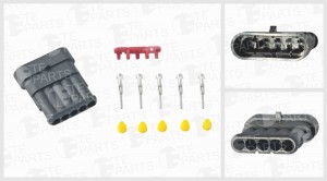 Разъём 5 pin универс. КамАЗ 7812054 TE PARTS