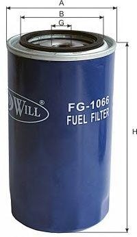 Топливный фильтр тонкой очистки FG 1066 GOODWILL