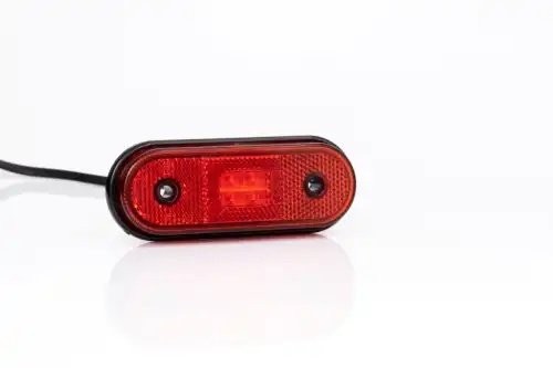 фонарь габаритный! красного цвета, LED 120x46 с проводом 0.5м\ Universal FT020CLED FRISTOM
