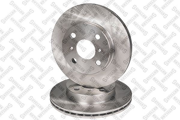 диск тормозной передний!\ Toyota Yaris 1.0-1.4D 99> 6020-1103V-SX STELLOX