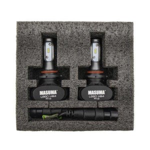 лампы светодиодные! к-кт 2шт HB4 6000K 4000Lm P22d\ L660 MASUMA