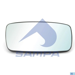 Элемент зеркальный DAF XF105 основной с подогревом левый/правый SAMPA 051129 SAMPA