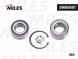 Подшипник ступицы передний RENAULT FLUENCE/MEGANE III/DUSTER 08- (SKF VKBA 6682) DWB0087 MILES