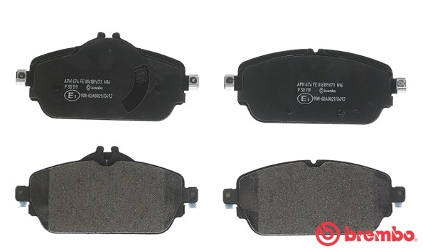 Колодки тормозные P50119 P50119 BREMBO