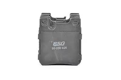 Колодки тормозные MERCEDES S (140) задние (4шт.) BSG BSG 60-200-026 BSG