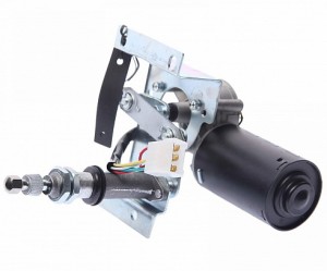 Мотор-редуктор стеклоочистителя ПАЗ-3205 левый 24V MEGAPOWER 37019013 MEGA POWER