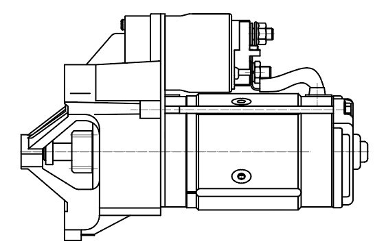 Стартер для а/м Peugeot Traveller (16-)/Citroen Spacetourer (16-) 2.0HDi MT 1,9к LST2004 START VOLT