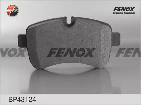 Колодки тормозные дисковые Iveco Daily II, III 02-, 06- BP43124 FENOX
