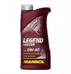 Масло моторное MANNOL LEGEND+ESTER 0W40 SN/A3/B4/CH-4 синт.1л 7901 1000 MANNOL
