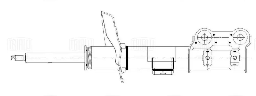 Амортизатор для а/м Kia Soul 14- стойка пер. лев. AG08129 AG 08129 TRIALLI