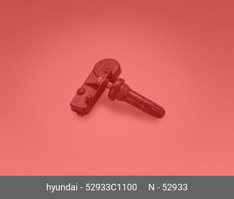 датчик давления воздуха в шине!\ Hyundai Creta/Elantra/i20/Santa Fe/Tucson 52933C1100 MOBIS