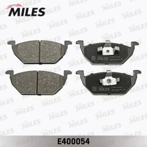 Колодки тормозные передние (Смесь Low-Metallic) AUDI A3 97/VW G4/SKODA OCTAVIA 9 E400054 MILES