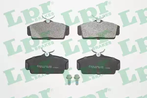 Колодки тормозные передние NISSAN ALMERA N16, PRIMERA P11 05P706 05P706 LPR