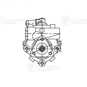 Насос гидроусилителя ГАЗ-3302 дв.CUMMINS ISF 2.8 LUZAR LPS 0301 LUZAR