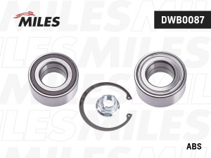 Подшипник ступицы передний RENAULT FLUENCE/MEGANE III/DUSTER 08- (SKF VKBA 6682) DWB0087 MILES