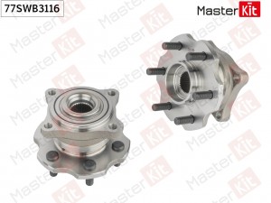 Ступица в сборе с подшипником зад. Nissan PATHFINDER III (R51) 2005 - 77SWB3116 77SWB3116 MASTER KIT
