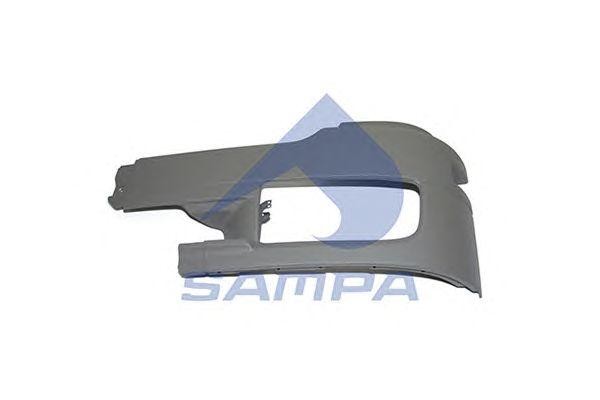 Бампер MERCEDES Actros левая часть SAMPA 18100070 SAMPA