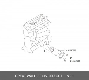 Термостат GREAT WALL Hover OE 1306100EG01 GREAT WALL