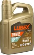 L034-1619-0404 LUBEX Синт-ое мот.масло PRIMUS MV 0W-30 CF/SL A3/B4 (4л) L03416190404 LUBEX