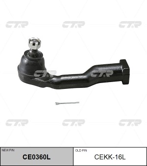 наконечник рулевой внутренний левый! замена CEKK-16L\ KIA Retona/Sportage <02 CE0360L CTR