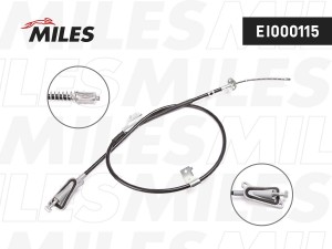 Трос стояночного тормоза правый задний NISSAN ALMERA 01- EI000115 EI000115 MILES