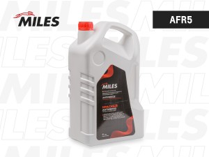 Антифриз готов к применению G12/G12+ (красный, SUPER LONG LIFE COOLANT) 5 кг AFR AFR5 MILES