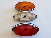 Фонарь габаритный красный ГАЗ, ПАЗ, КАМАЗ (12/24В) лодочка (ГФ2-02) ГФ2-02 TEH AVTO SVET