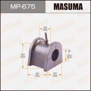 втулка стабилизатора переднего!\ Mitsubishi Pajero io MP-675 MASUMA