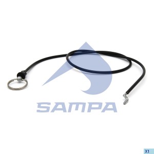 Трос замка капота 044221 SAMPA