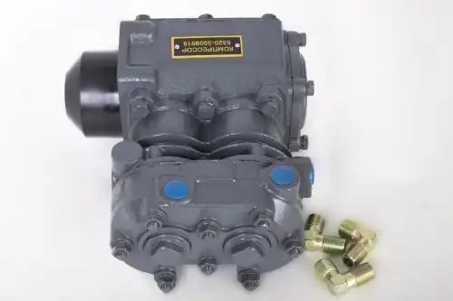 Компрессор КАМАЗ двухцилиндровый АВТОМАГНАТ 53203509015 AVTOMAGNAT