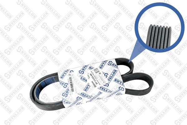 ремень поликлиновой! 7PK1153\ Toyota Land Cruiser 3.0TD 00> 07-11153-SX STELLOX