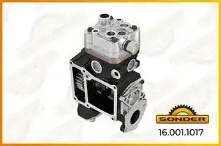 Компрессор воздушный 1 цил. Man 51541007232, 51541007117, 51541007205, 515410072 160011017 SONDER