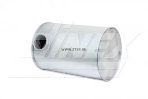 резонатор (бочка) глушителя! Premium ЕВРО 3 круглый\ Omn Volvo FH12/16 FL12 FM7/ 80401 DINEX