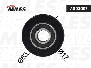 Ролик ремня приводного OPEL ASTRA H/ZAFIRA 1.6/1.8 AG03007 AG03007 MILES