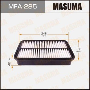 фильтр воздушный!\ Toyota Carina/Corolla 1.3-1.6 87-93 MFA285 MASUMA