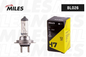 Лампа H7 12V 55W PX26d  BL026 BL026 MILES
