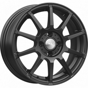 Скад Акита 15.0 / 6.0J PCD 4x100.00 ET 45.00 ЦО 67.10 Литой / Черный матовый 2880225 SKAD