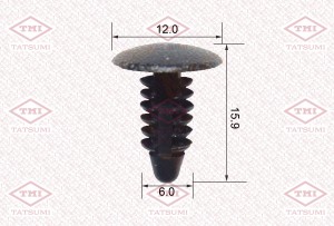 Клипса автомобильная [упаковка 10 штук] NISSAN TJB1063 TJB1063 TATSUMI