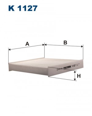 Фильтр воздушный салона PEUGEOT Partner (96-) CITROEN Berlingo (96-) FILTRON K1127 FILTRON