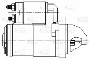 Стартер LST0817 START VOLT