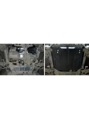 (АВТОБРОНЯ) ЗАЩИТА КАРТЕРА И КПП TOYOTA AURIS (СТАЛЬ) RIVAL 111057991 RIVAL