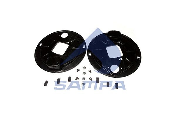 Щиток BPW барабана тормозного пылезащитный (комплект на ось, d120 SN4220) SAMPA 070.537 SAMPA