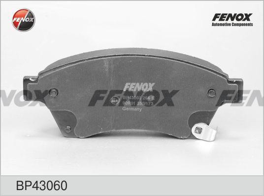 Колодки диск передние Cruze, Astra J BP43060 BP43060 FENOX