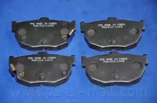 Колодки задние дисковые HYUNDAI AVANTE(J-2) 95-00 PKA-012 PKA-012 PMC PARTS MALL