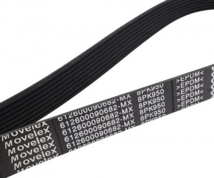 Ремень приводной поликлиновой 8PK950 SHACMAN SHAANXI генератора MOVELEX 612600090682MX MOVELEX