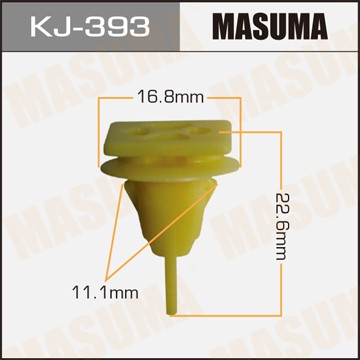 Пистон обивки универсальный MASUMA KJ393 MASUMA