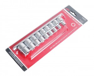 Набор головок торцевых 1/2" TORX Е10-Е24 9 предметов JTC JTC-H409E JTC TOOLS