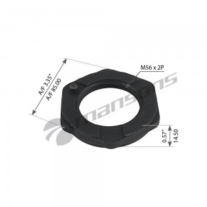 Гайка SAF ступицы M56х2мм (SW85) MANSONS 600.162 MANSONS
