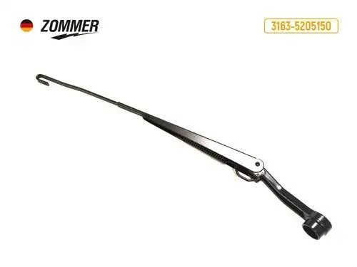 Щеткодержатель стеклоочистителя УАЗ Патриот (н.о) крючок 3*9 (380 мм) 3163-5205150 ZOMMER