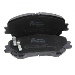 Колодки тормозные NISSAN Qashqai (14-) передние (4шт.) MEGAPOWER 350-33-111 MEGA POWER